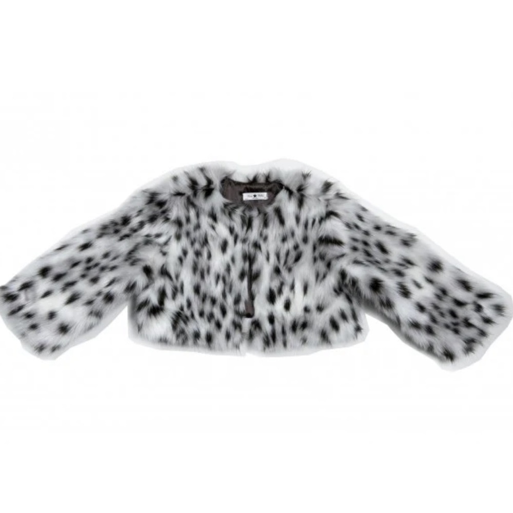 Petite Hailey Faux Fur Jacket size 2 NWT - Picture 4 of 11